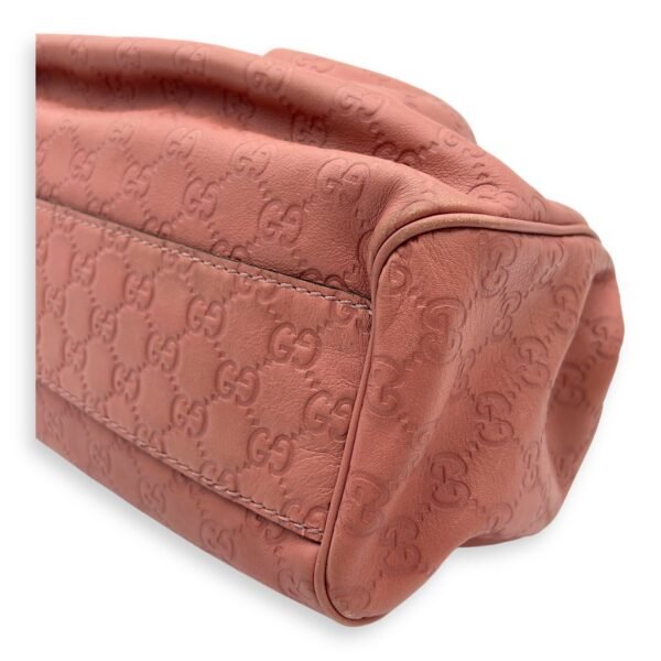 GG Top Handle Bag Pink in Calfskin, Silver hardware - Image 5
