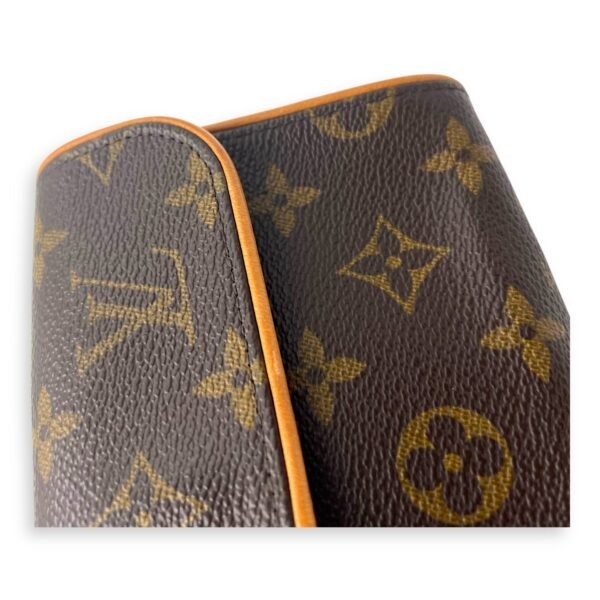 Florentine Belt Bag Brown in Monogram Coated Canvas, Gold hardware - Image 7