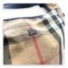 Glitter House Check Brown Shoulder Bag in Canvas, Silver hardware - Image 9