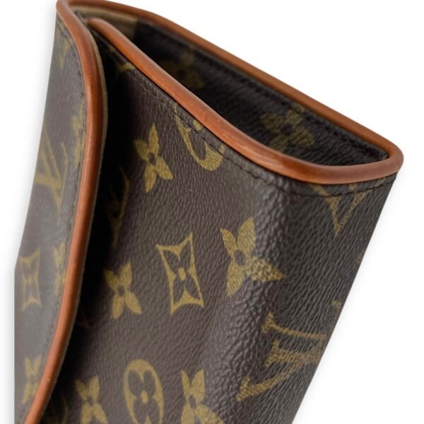 Florentine Belt Bag Brown in Monogram Coated Canvas, Gold hardware - Image 7