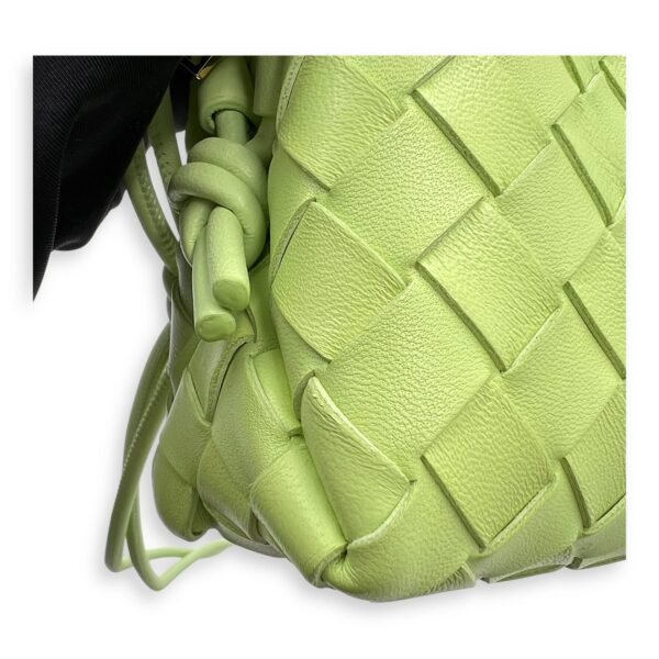Loop Intrecciato Shoulder Bag in Lambskin, Gold hardware - Image 7