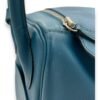 Lindy 34 Bleu Izmir in Evercolor, Palladium hardware - Image 8