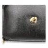 Business Affinity Medium Black Top Handle Bag in Caviar Leather, Gold hardware - Image 8