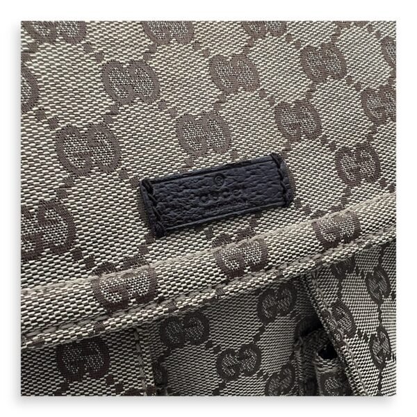 GG Canvas Brown Messenger in Jacquard, Silver hardware - Image 8