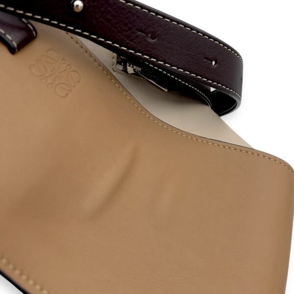Hammock Small Brown Shoulder Bag in Calfskin, Silver hardware - Image 8