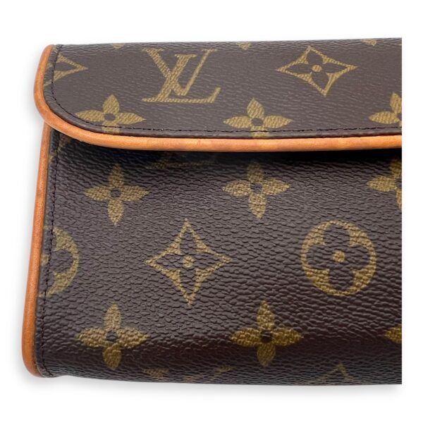 Florentine Belt Bag Brown in Monogram Coated Canvas, Gold hardware - Image 8