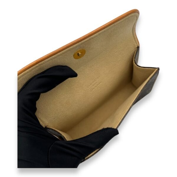 Florentine Belt Bag Brown in Monogram Coated Canvas, Gold hardware - Image 8