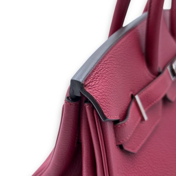 Birkin Rouge Grenat in Togo, Palladium hardware - Image 8