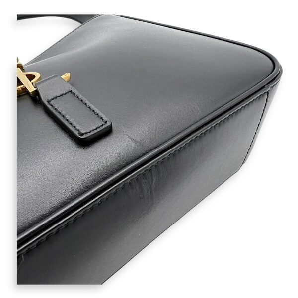 Le 5 A 7 Shoulder Bag Black in Calfskin, Gold hardware - Image 8