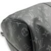 Keepall Bandouliere 45 Monogram Eclipse Duffle Bag in Coated Canvas, Silver hardware - Image 8