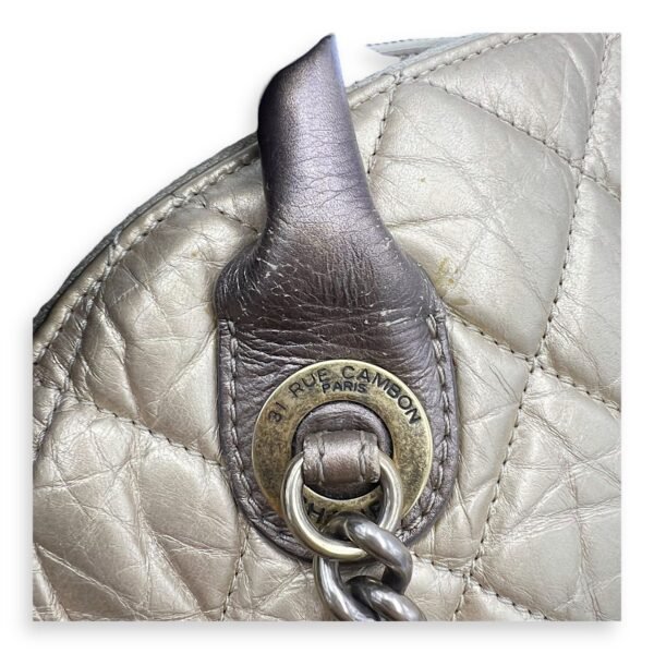 2 WAY BAG Top Handle Bag Gold in Calfskin, Brushed Gold hardware - Image 9