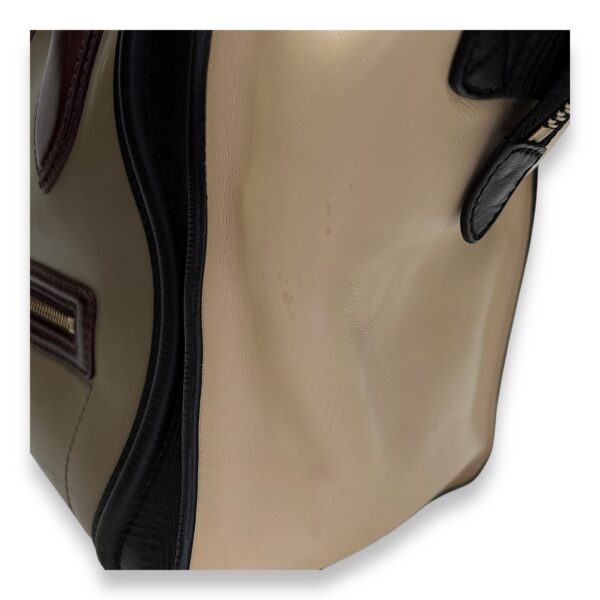 Luggage Mini Multi-colour Top Handle Bag in Calfskin, Gold hardware - Image 9