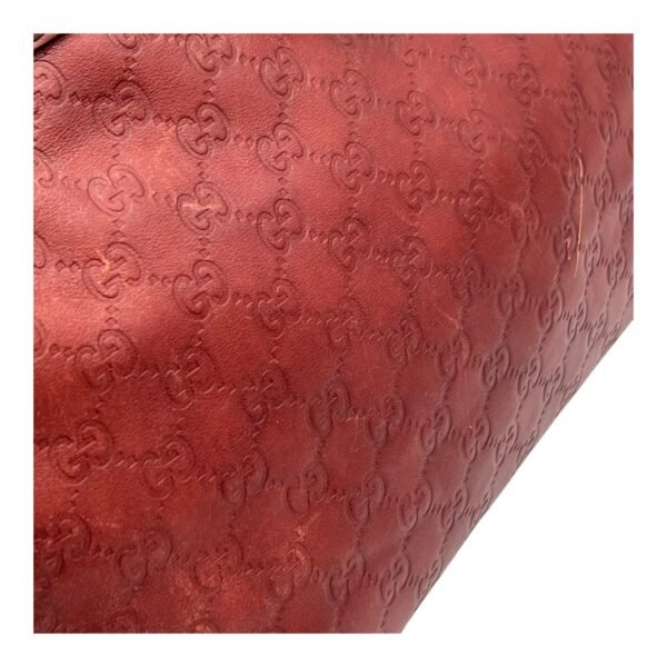 Babouska Tote Bag Red in Calfskin, Gold hardware - Image 9