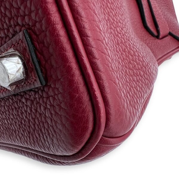 Birkin 30 Red in Clemence, Palladium hardware - Image 9