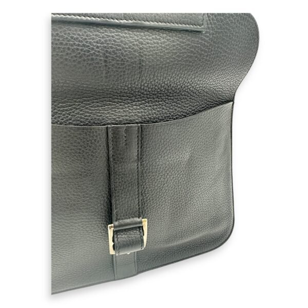 Halzan Black in Clemence, Silver hardware - Image 9