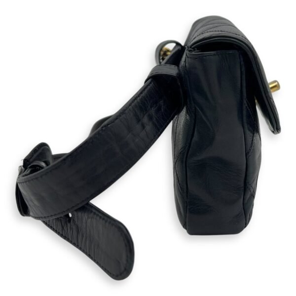 CC 65/26 Blue Belt Bag in Lambskin, Gold hardware - Image 3