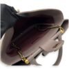 Gold Bar Beige Top Handle Bag in Calfskin, Gold hardware - Image 9