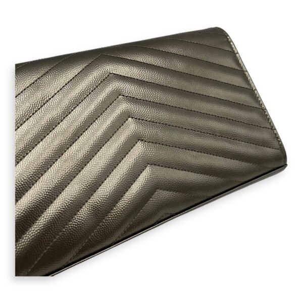 Cassandre Wallet On Chain Silver in Caviar Leather, Silver hardware - Image 11