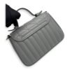 Marmont Top Handle Bag Blue in Calfskin, Gunmetal hardware - Image 9