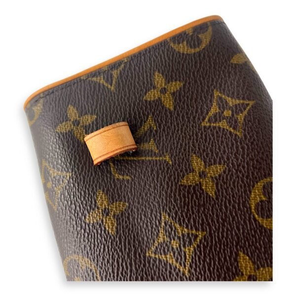 Florentine Belt Bag Brown in Monogram Coated Canvas, Gold hardware - Image 9
