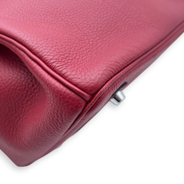Birkin Rouge Grenat in Togo, Palladium hardware - Image 14
