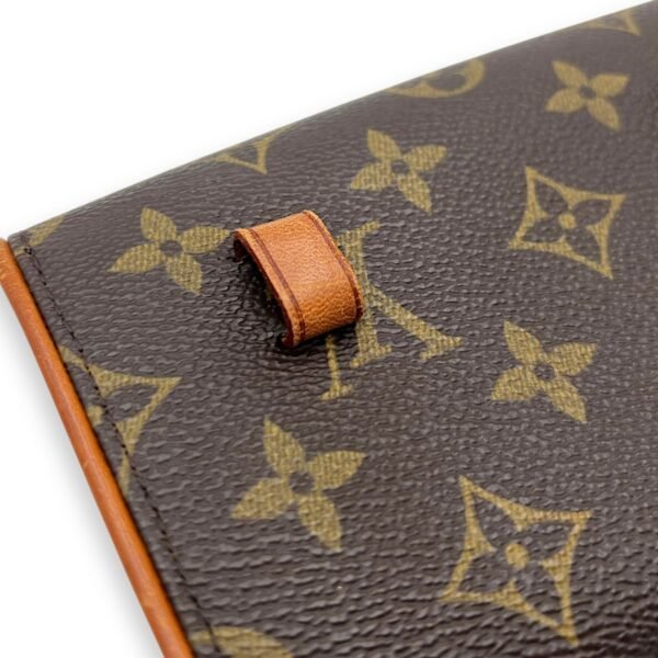 Florentine Belt Bag Brown in Monogram Coated Canvas, Gold hardware - Image 8