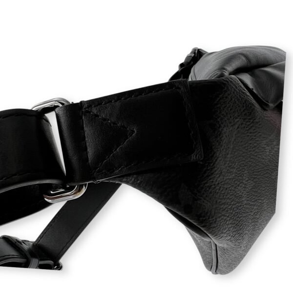 Discovery Black Belt Bag in Monogram Coated Canvas, Silver hardware - Image 9
