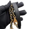 Coco Medium Black Top handle Bag in Caviar Leather, Gold hardware - Image 10