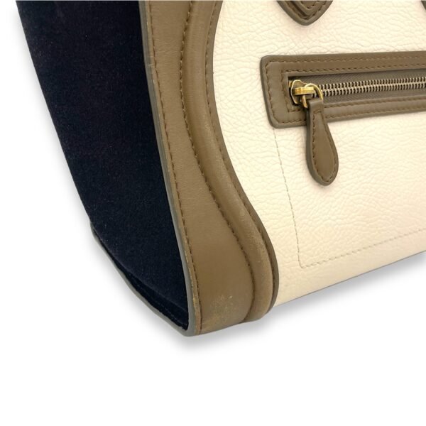 Luggage Top Handle Bag Micro Multi-colour in Calfskin - Image 10