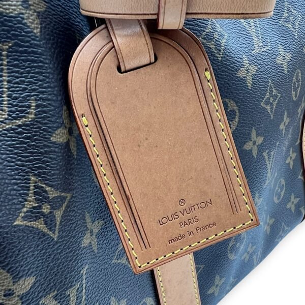 Carryall Travel Brown Top Handle Bag in Monogram Coated Canvas, Gold hardware - Image 10