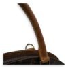Ellipse Top Handle Bag Brown in Monogram Coated Canvas, Gold hardware - Image 10