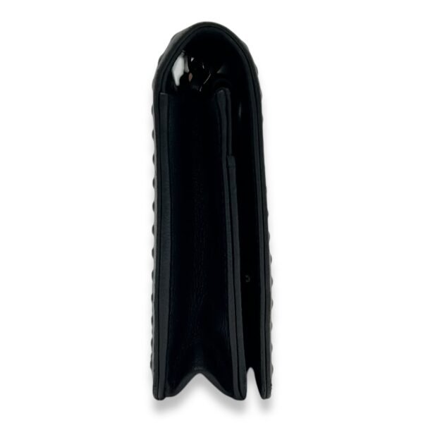 CC Black Wallet On Chain in Lambskin, Silver hardware - Image 3