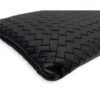 Intrecciato Pouch Black in Lambskin, Ruthenium hardware - Image 6
