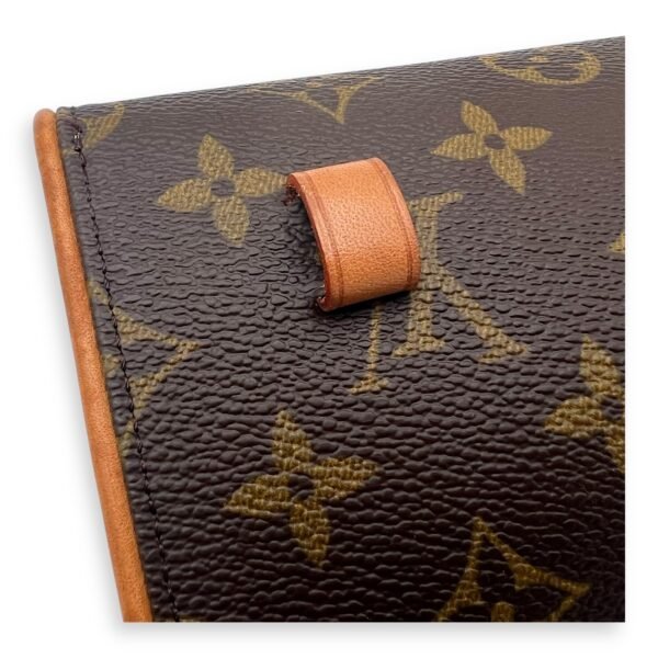 Florentine Belt Bag Brown in Monogram Coated Canvas, Gold hardware - Image 10