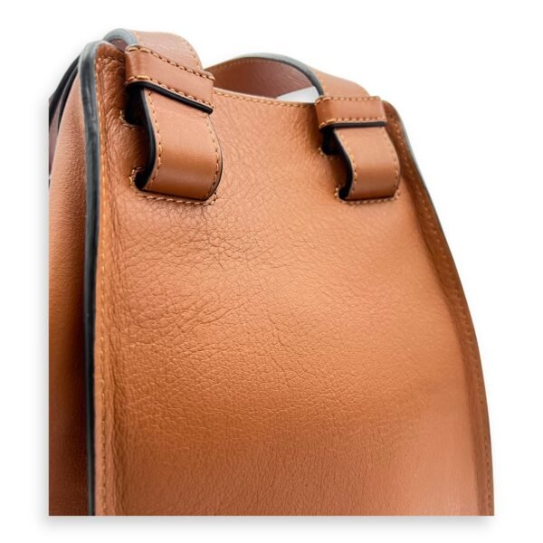 Hammock Medium Brown Shoulder Bag in Calfskin, Silver hardware - Image 10