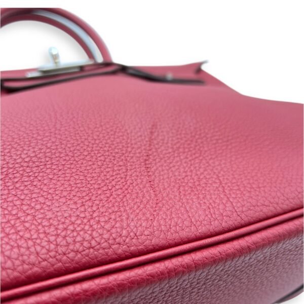 Birkin Rouge Grenat in Togo, Palladium hardware - Image 9