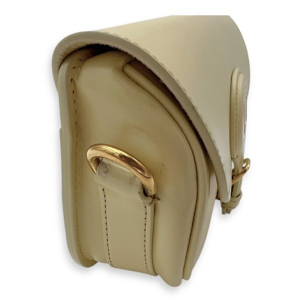 Bobby East West Yellow Crossbody Bag in Calfskin, Gold hardware - Image 10