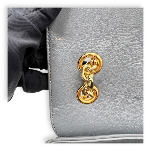 C Charm Shoulder bag in Calfskin, Gold Hardware - Image 9