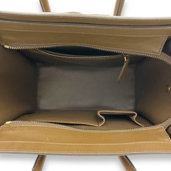 Luggage Top Handle Bag Micro Multi-colour in Calfskin - Image 11
