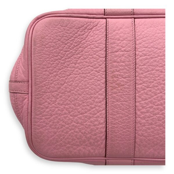 Garden Party 36 Sakura Pink Top Handle Bag in Negonda, Palladium hardware - Image 11