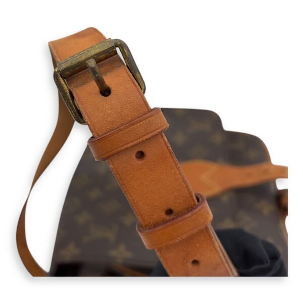 Cartesiere Crossbody Bag Brown in Monogram Coated Canvas, Gold hardware - Image 11