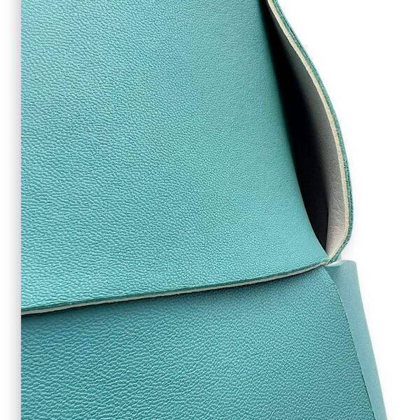 Arco Tote Bag Blue in Lambskin - Image 10