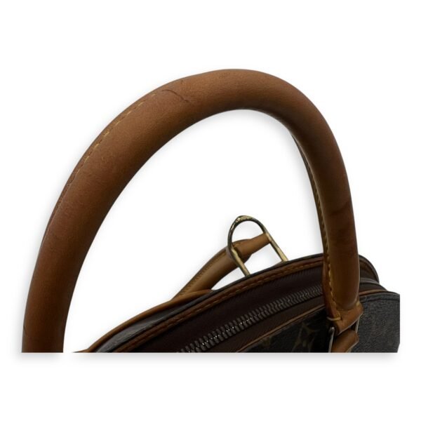 Ellipse Top Handle Bag Brown in Monogram Coated Canvas, Gold hardware - Image 11