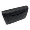 CC Wallet On Chain Black in Caviar Leather, Silver hardware - Image 15