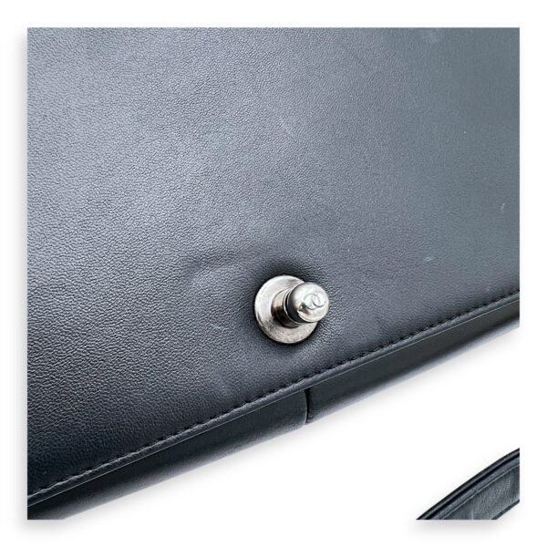 Boy Shoulder Bag Black in Lambskin, Gold hardware - Image 11