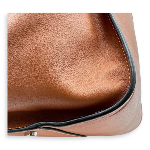 Hammock Medium Brown Shoulder Bag in Calfskin, Silver hardware - Image 11