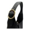 Jackie 1961 Shoulder Bag Black in Calfskin, Gold hardware - Image 11