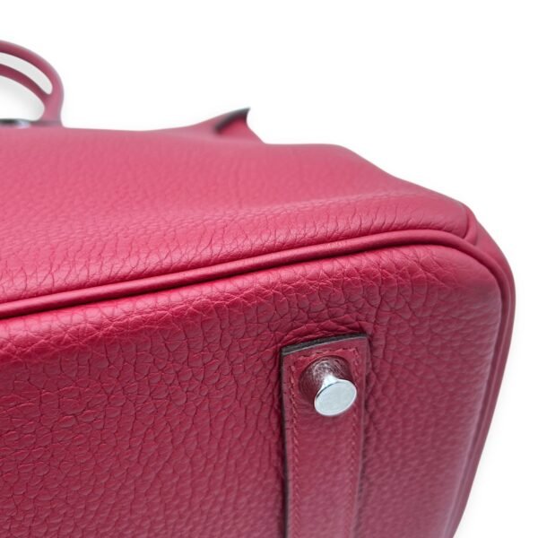 Birkin Rouge Grenat in Togo, Palladium hardware - Image 10