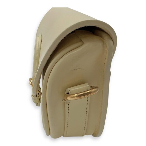 Bobby East West Yellow Crossbody Bag in Calfskin, Gold hardware - Image 11