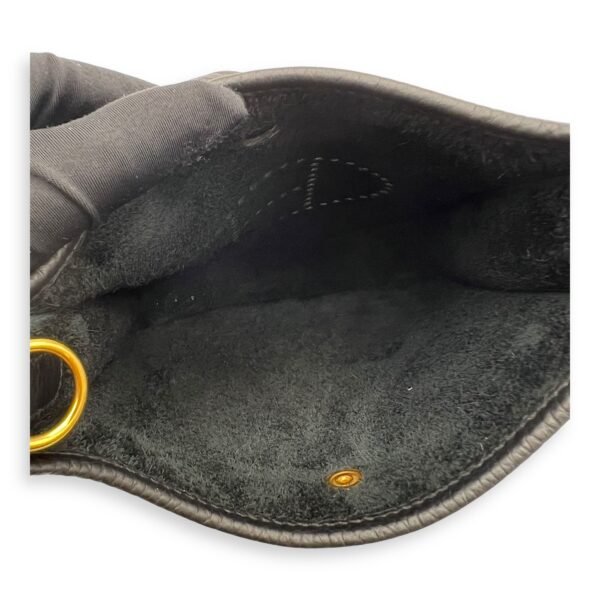 Evelyne TPM Noir Crossbody Bag in Clemence, Gold hardware - Image 6